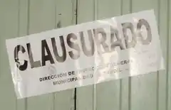 Clausuraron un comercio en La Movediza por funcionar con la habilitación vencida