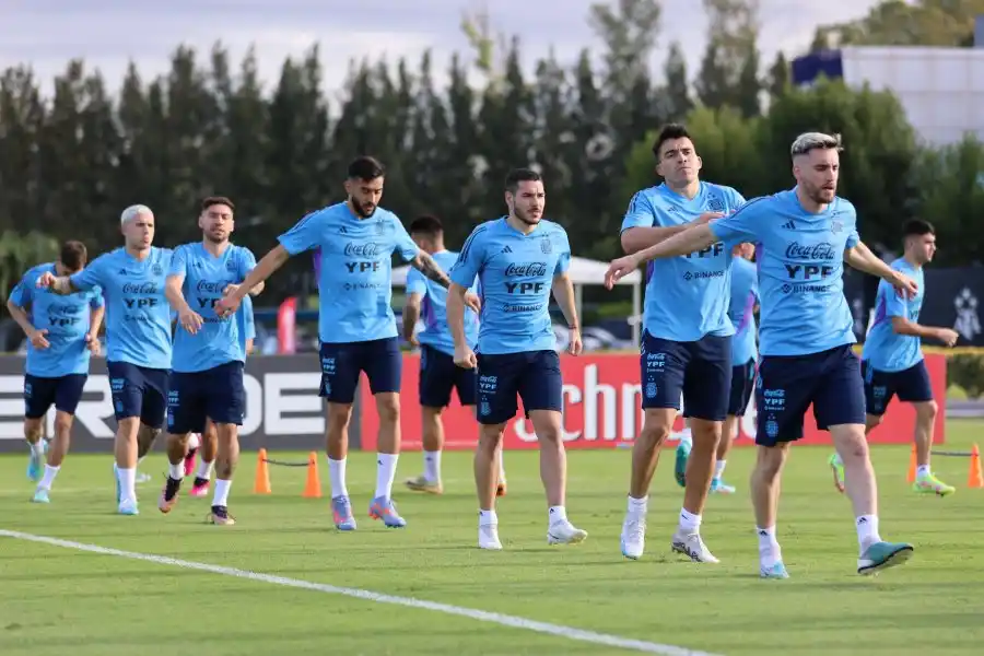 Scaloni define la alineación para el amistoso en Santiago del Estero