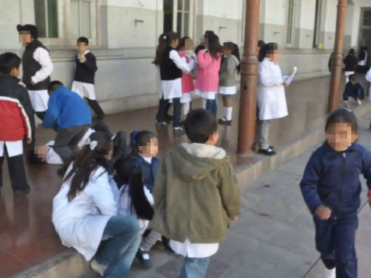 Eliminaron los recreos para evitar accidentes en el patio de una escuela