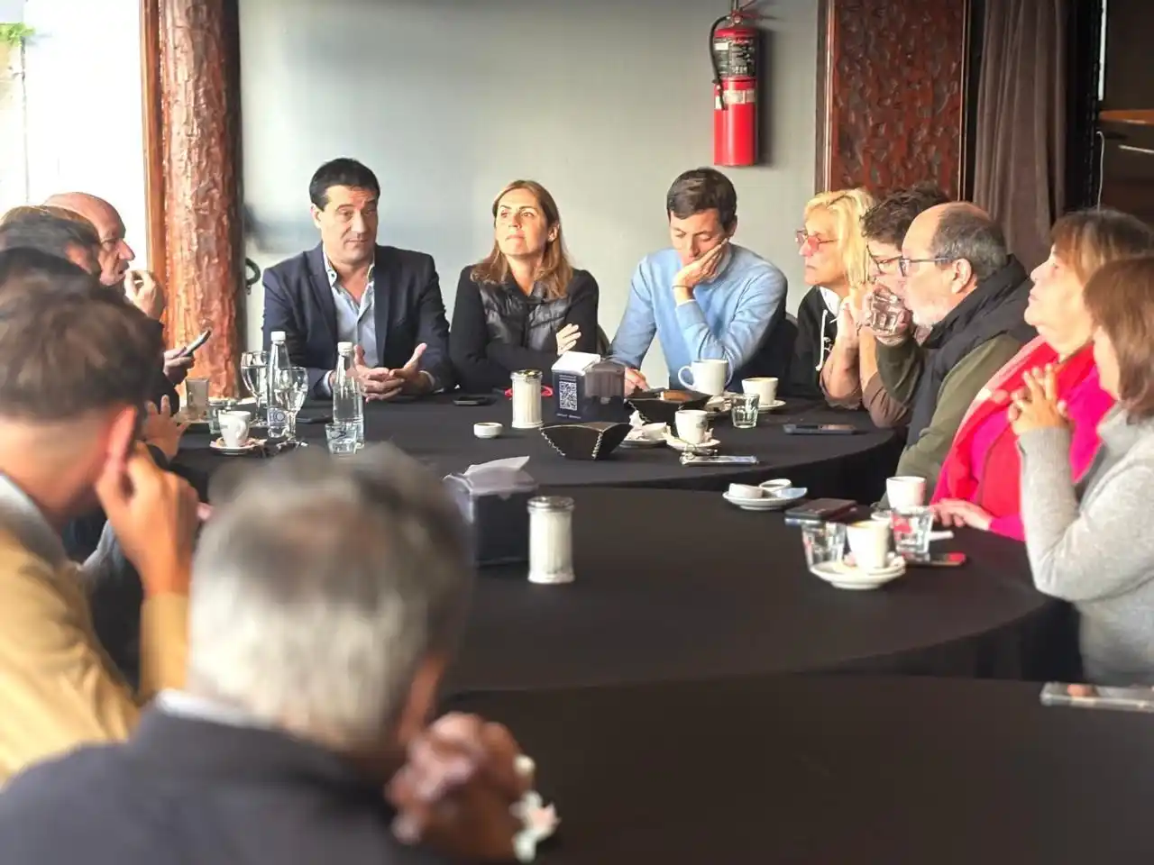 También se abordó el resultado de la campaña de IOMA, que superó ya las 25.000 firmas.