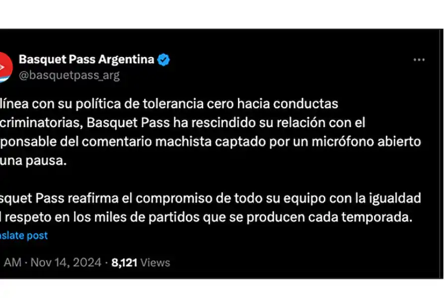 En medio de una transmisión le quedó el micrófono abierto y fue despedido por un comentario