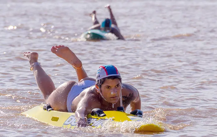 Candela Bonaura, campeona en encuentro de salvamento
