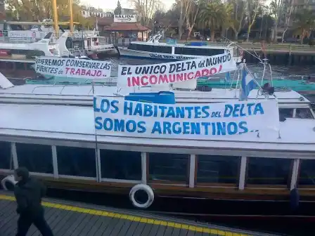 Delta Bonaerense: Se levantó el paro del servicio de transporte fluvial 