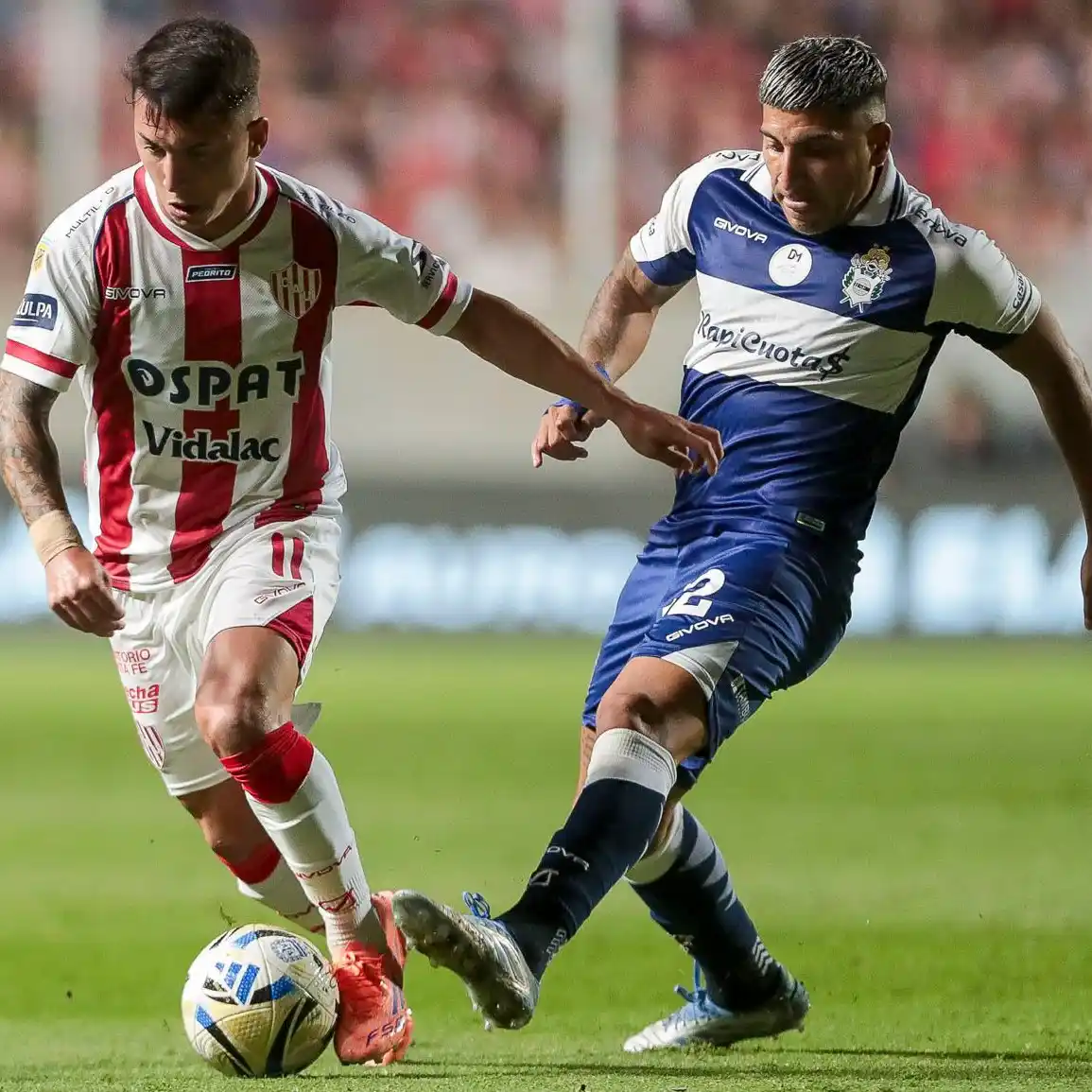 Gimnasia se hizo fuerte en Santa Fe.