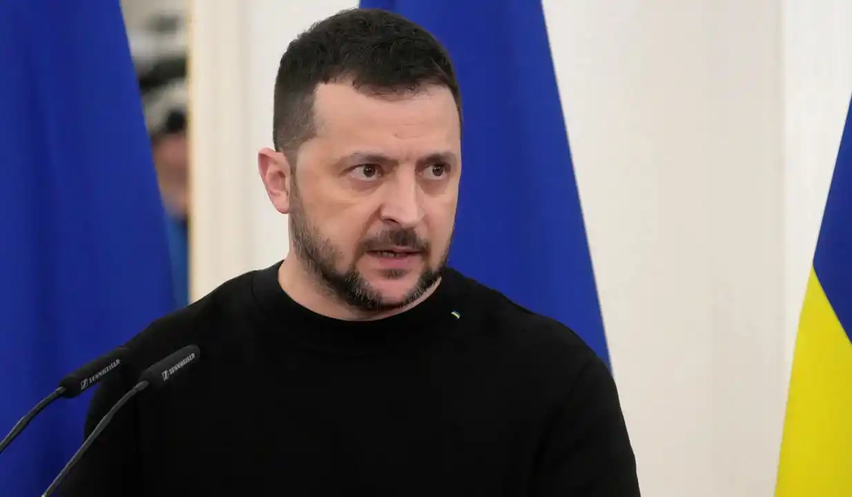 Volodímir Zelenski, presidente de Ucrania