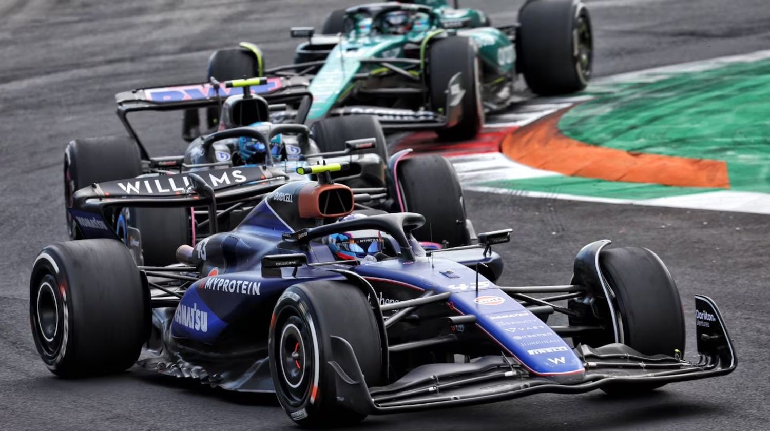 Franco Colapinto debutó en la Fórmula 1. (Foto: X @WilliamsRacing)