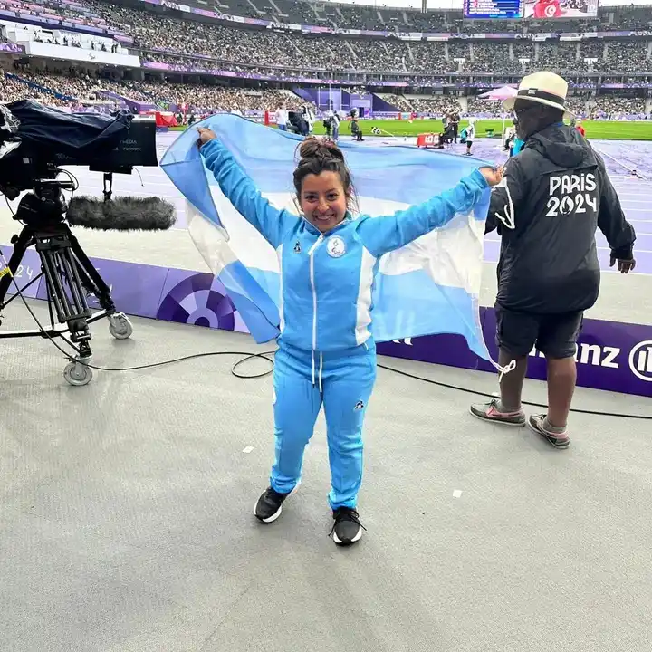 Antonella Ruiz Díaz  se quedó con la medalla de bronce.