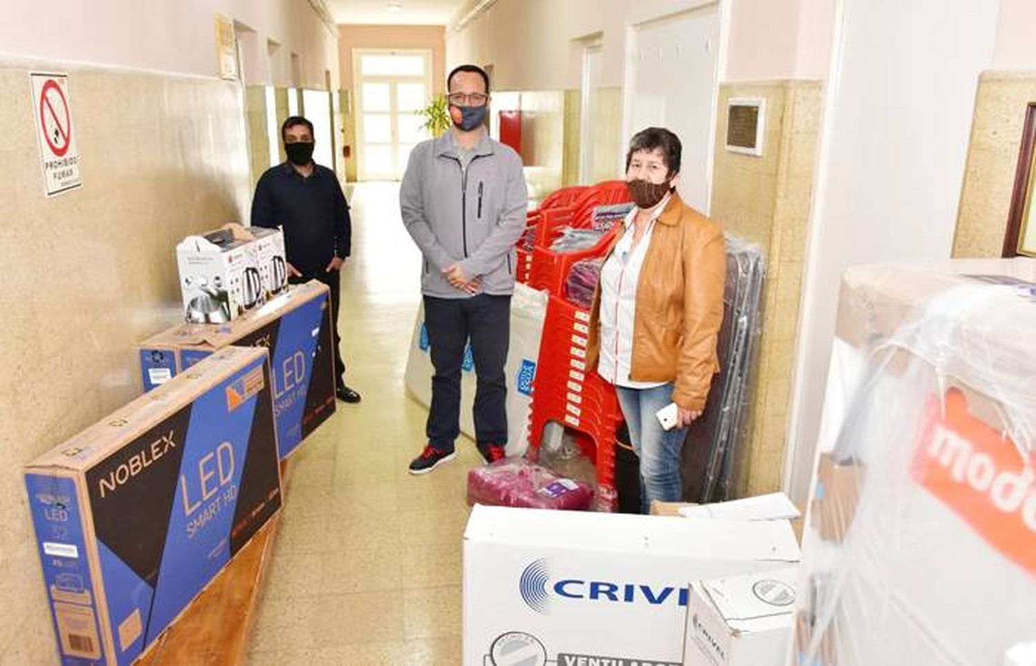 Nuevos equipamiento para los centros de aislamiento  de coronavirus