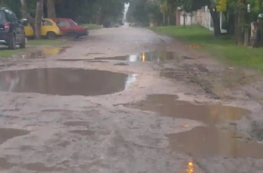 Nuevo reclamo por el arreglo de calles en el barrio 2 de Abril