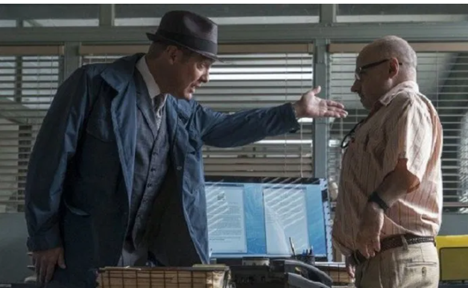 Clark Middleton en The Blacklist, serie que se ve en Latinoamérica. Foto: Unapeliculaporfavor
