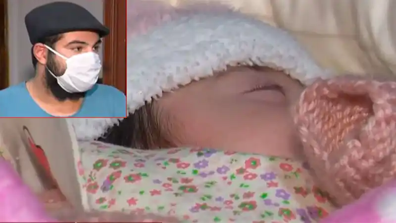 Perdió su mujer y lucha para salir adelante con su beba recién nacida