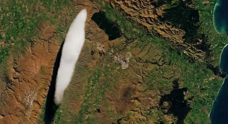 La NASA inspecciona la “Nube OVNI” de Nueva Zelanda