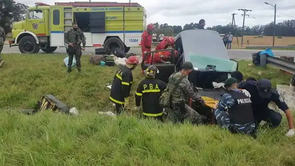 Dos mujeres murieron en un accidente en Ruta 2