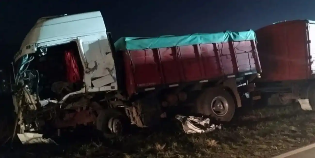 Tragedia en ruta 90: está fuera de peligro el camionero de María Teresa