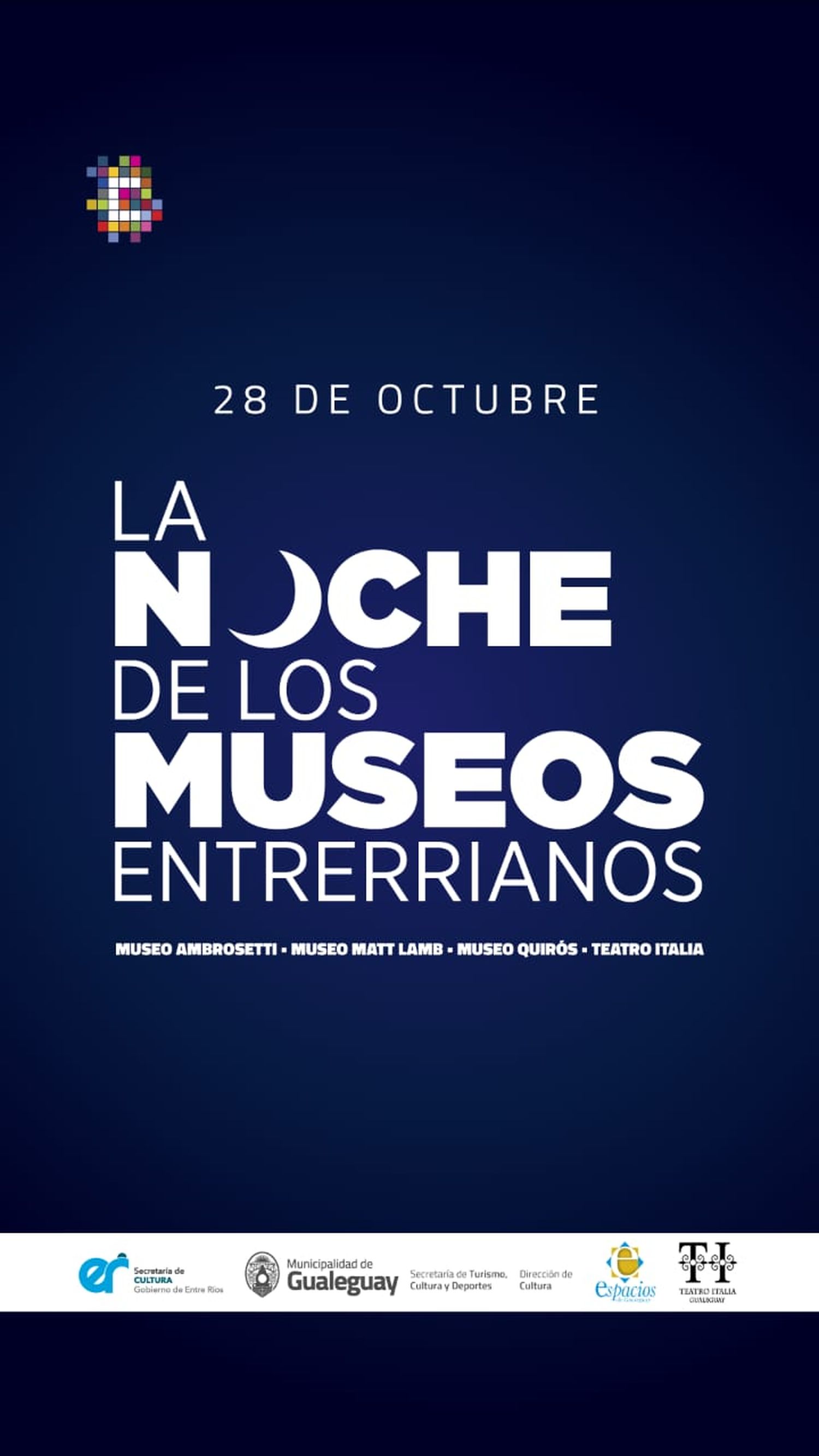 Se viene La Noche de Los Museos