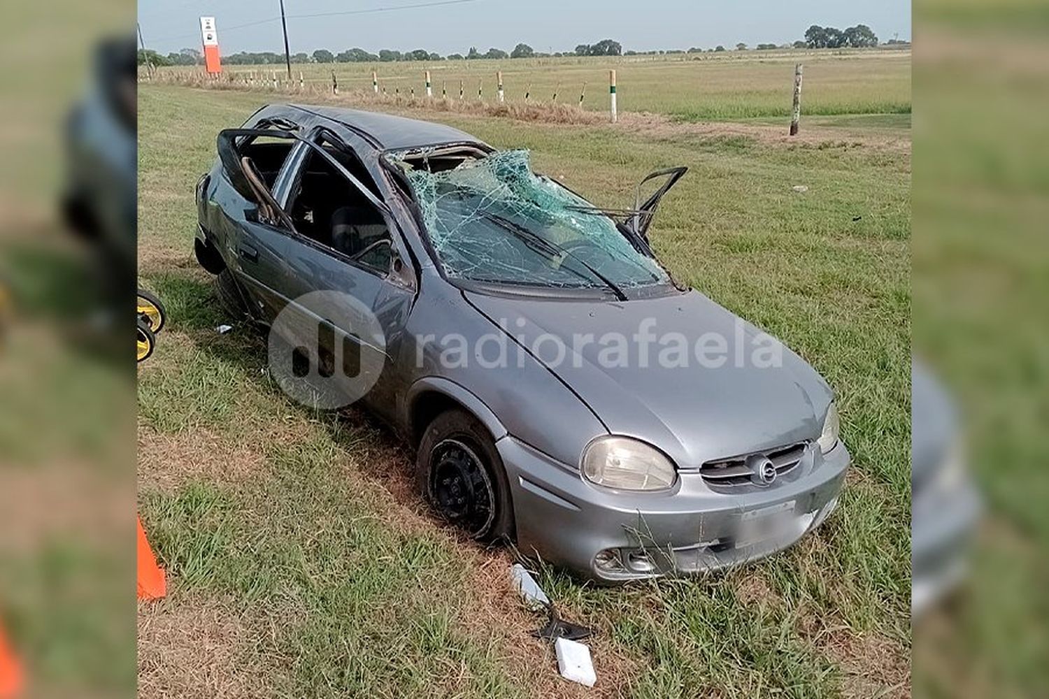 Tragedia en la región: un joven falleció tras volcar con el auto sobre la Ruta Provincial 70