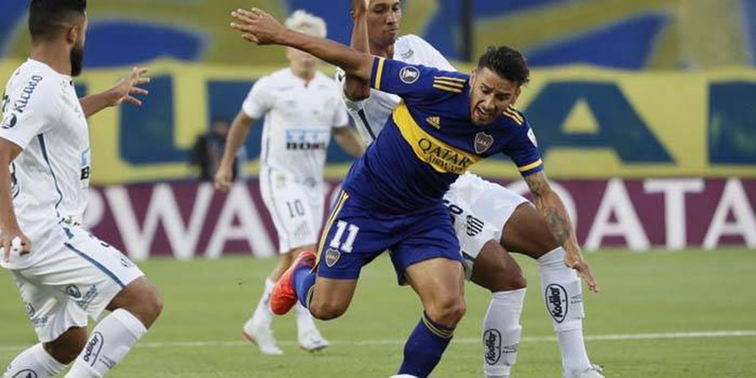 Santos encara su partido más importante ante un Boca confiado como visitante