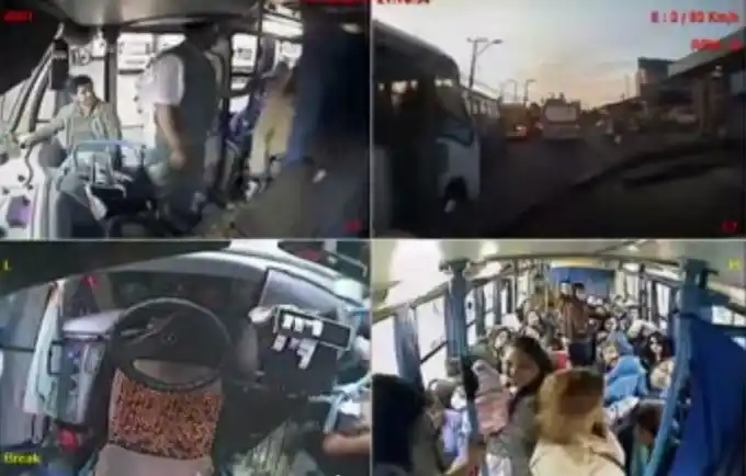 Video: Colectivero indignado cedió su asiento a mujer con bebé