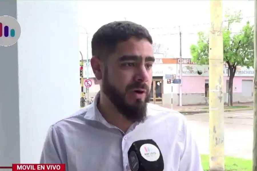 Gerardo Cardoni en diálogo con Radio Rafaela. Foto Archivo