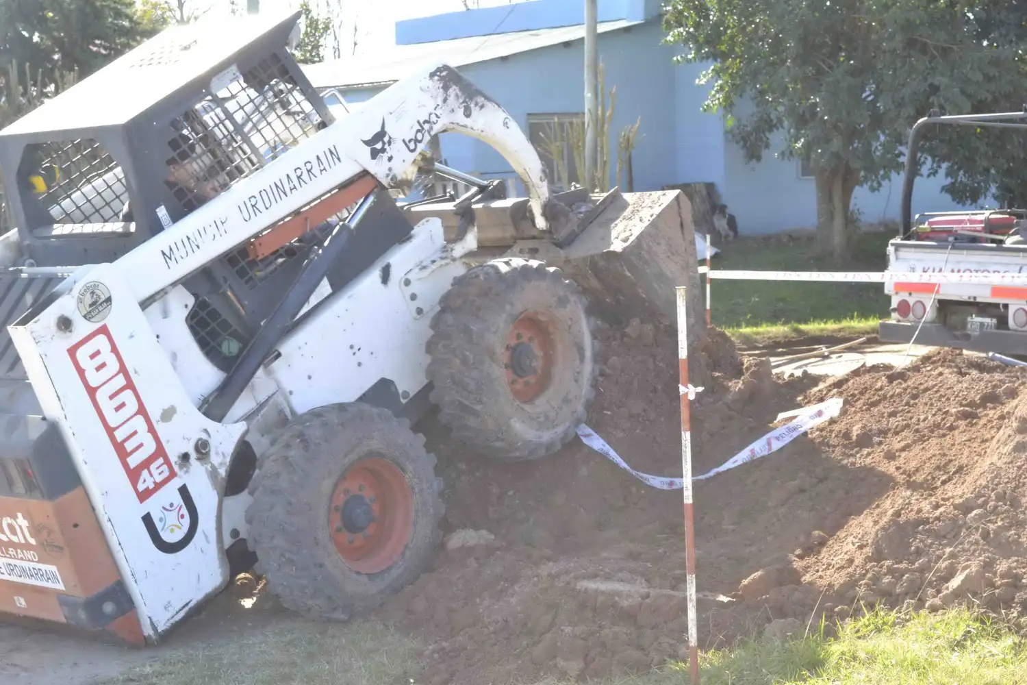 El municipio finaliza extensión de colectora cloacal en barrio Butelli