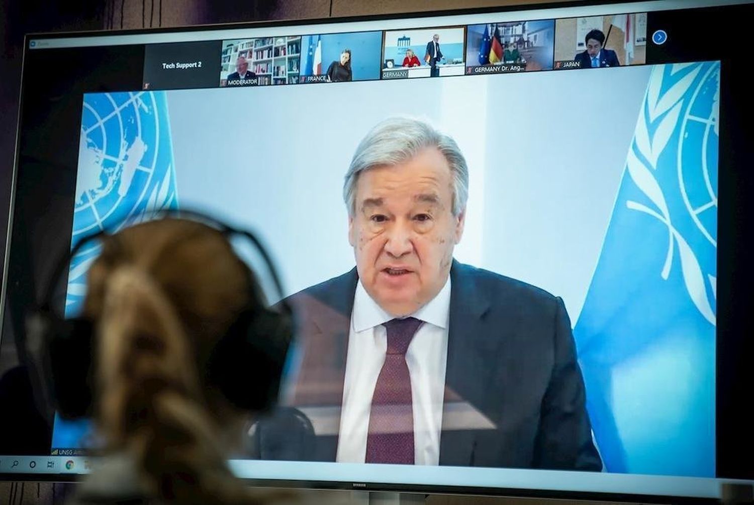 ONU pide más esfuerzos globales coordinados para combatir el COVID-19