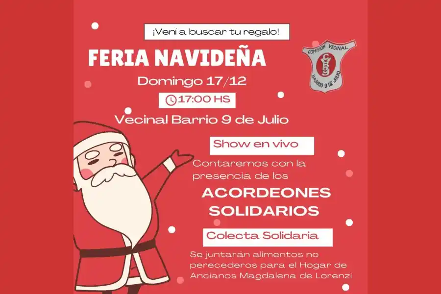 El equipo de la vecinal trabaja intensamente para prerarar el evento