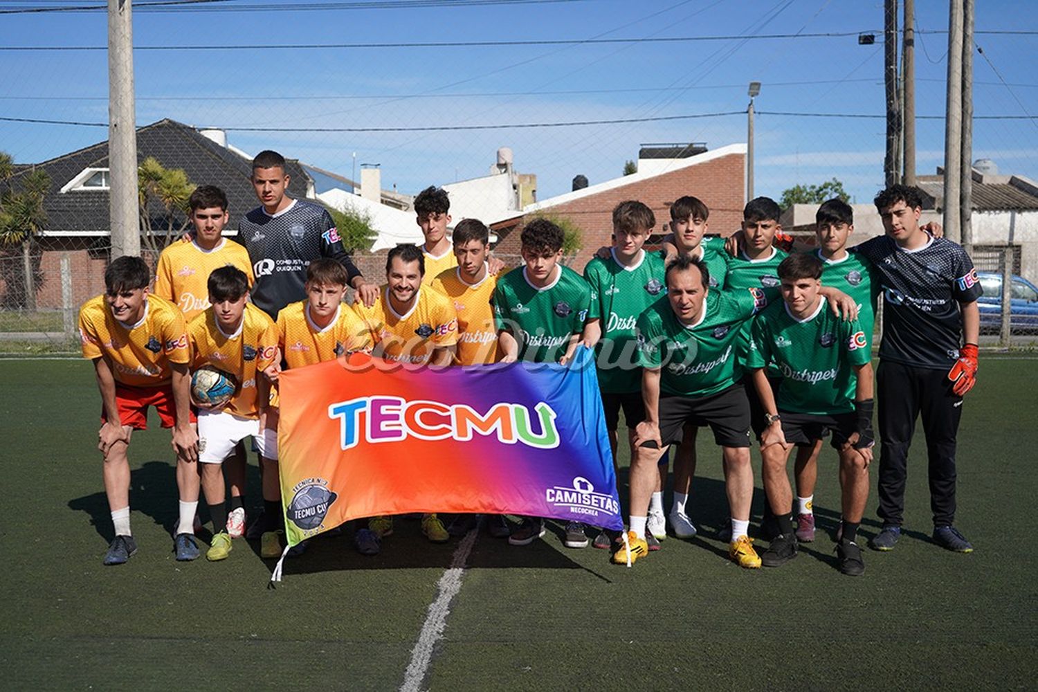 Los equipos masculinos finalistas. La carlosneta y Skibidi