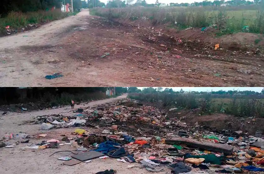 El Municipio leyó, respondió y quitó el basural