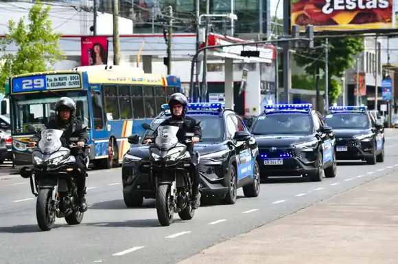 Vicente López: El municipio incorporó nuevas patrulleros de última generación para seguridad