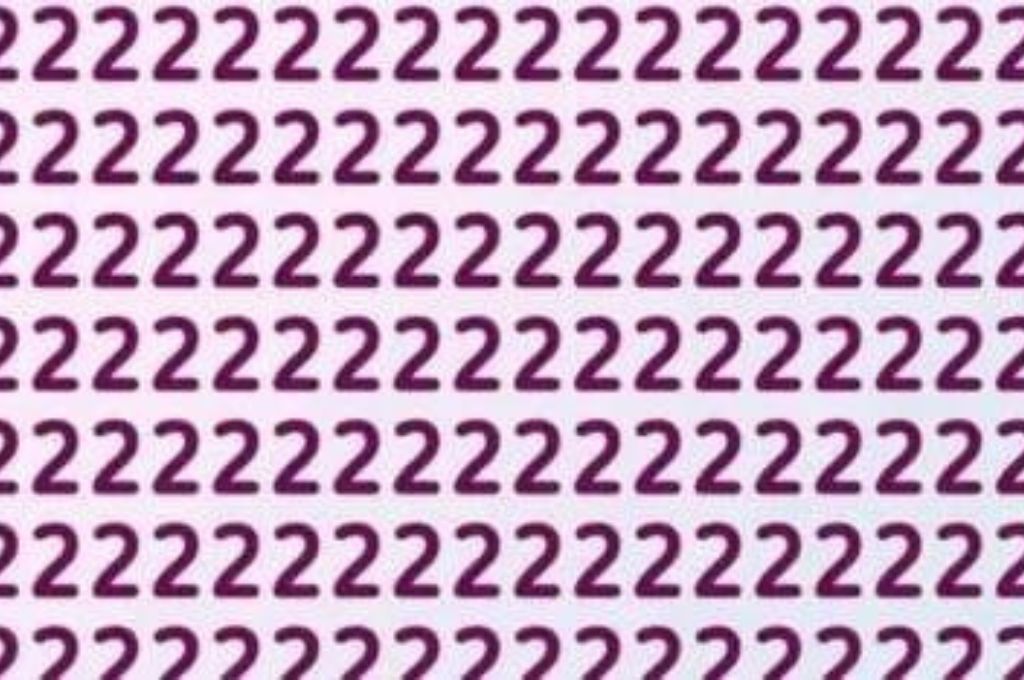 Desafío visual: encontrá el número 7 que se oculta en la imagen