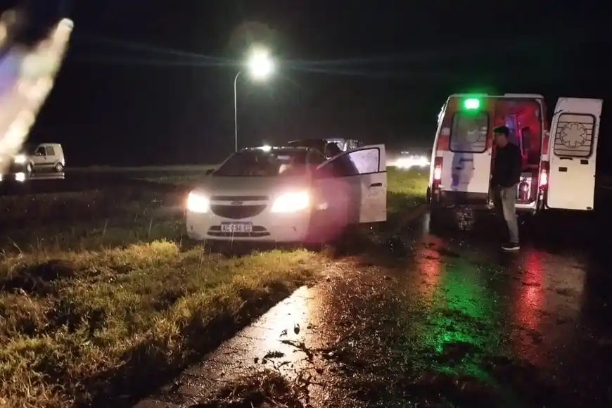 Se recuperan en Santa Fe una mujer y un bebé sampedrinos que protagonizaron un accidente en ruta