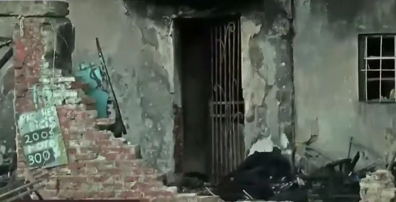Se incendió una casa y tres nenas salvaron su vida de milagro