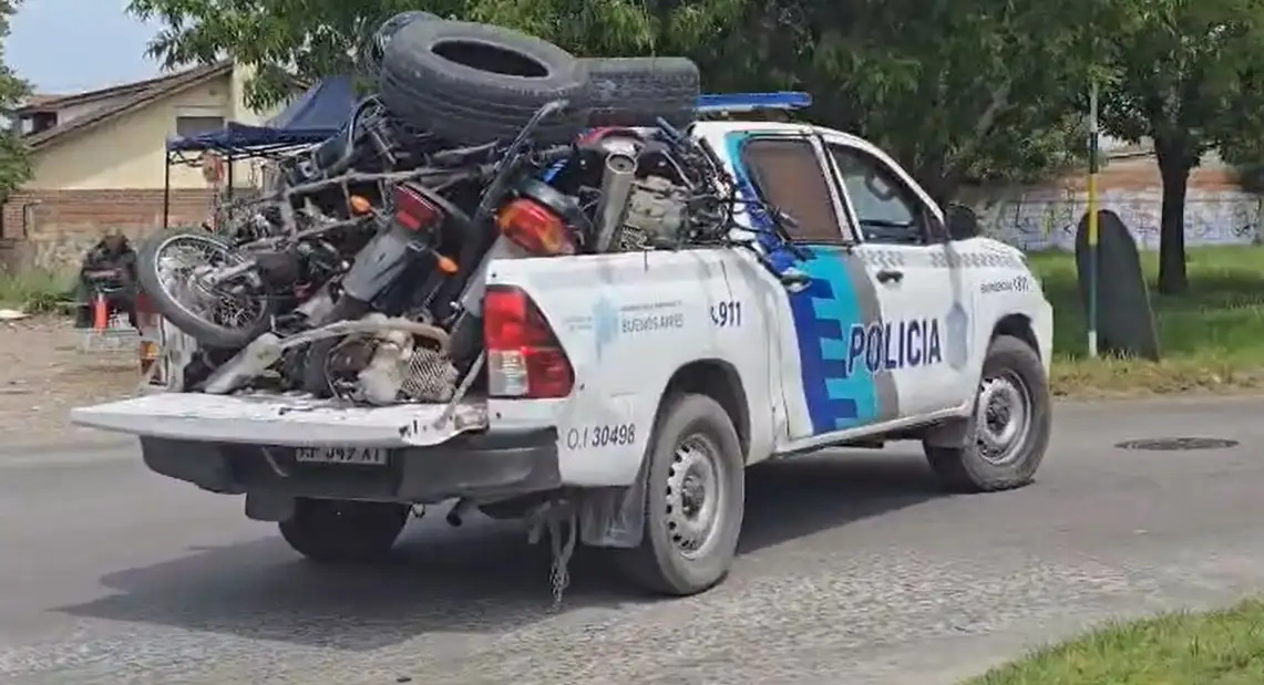 El allanamiento se realizó en Irala al 5700.