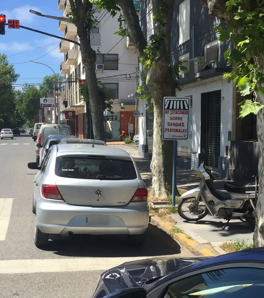 Mal estacionado