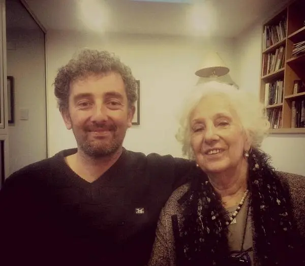 Ignacio Hurban, el nieto de Estela de Carlotto en conferencia de prensa