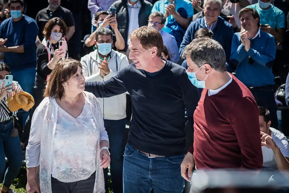 En Tigre: Santilli, Ocaña y Manes lanzaron la campaña de Juntos