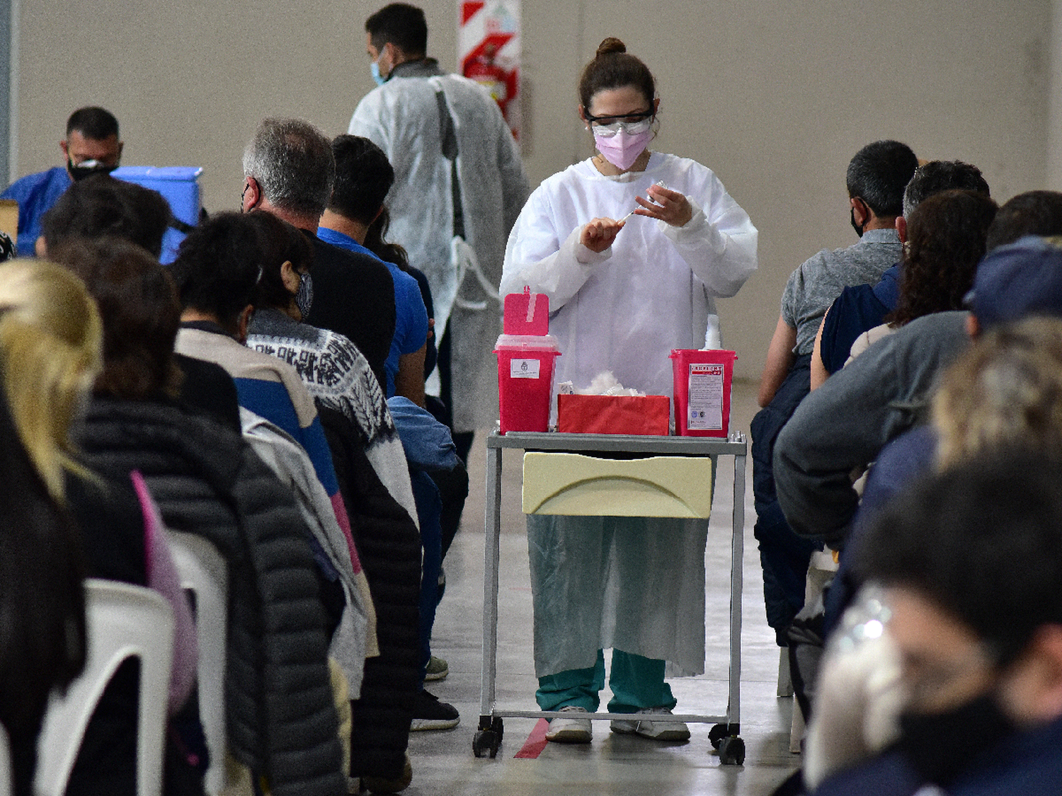 Covid: San Francisco acelera la vacunación y mañana habrá un nuevo operativo 