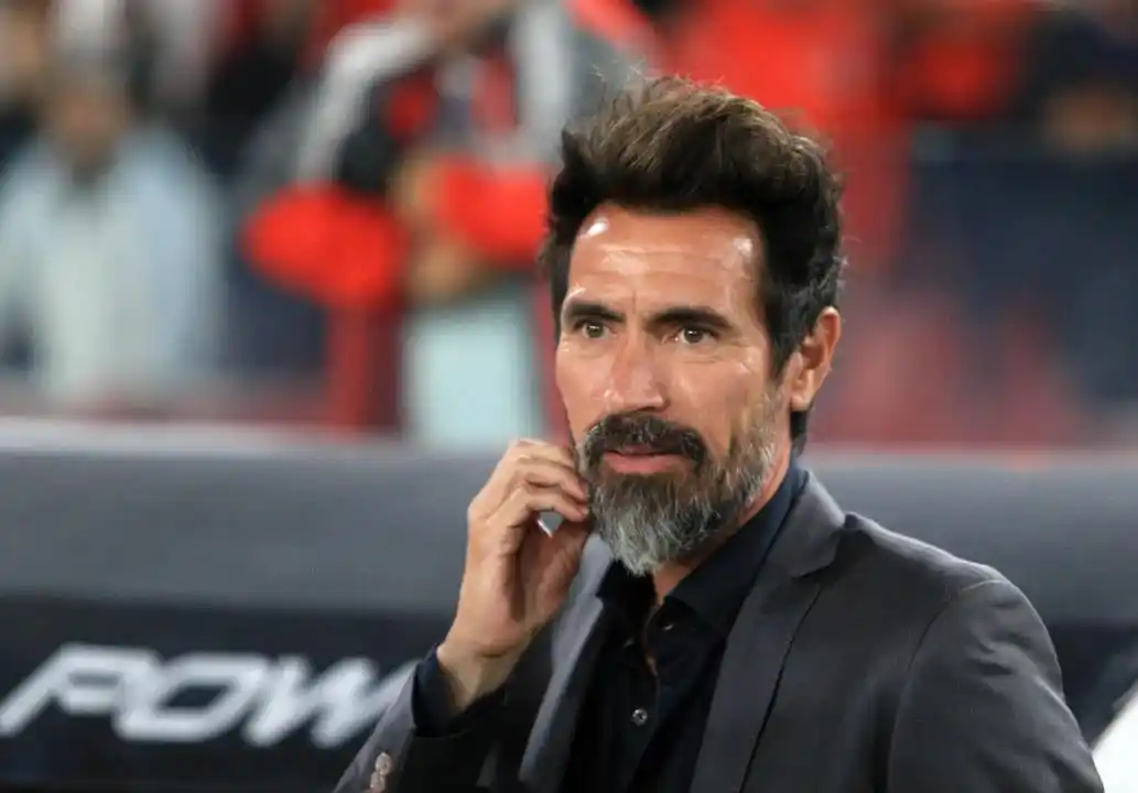 Eduardo Domínguez, DT de Estudiantes.