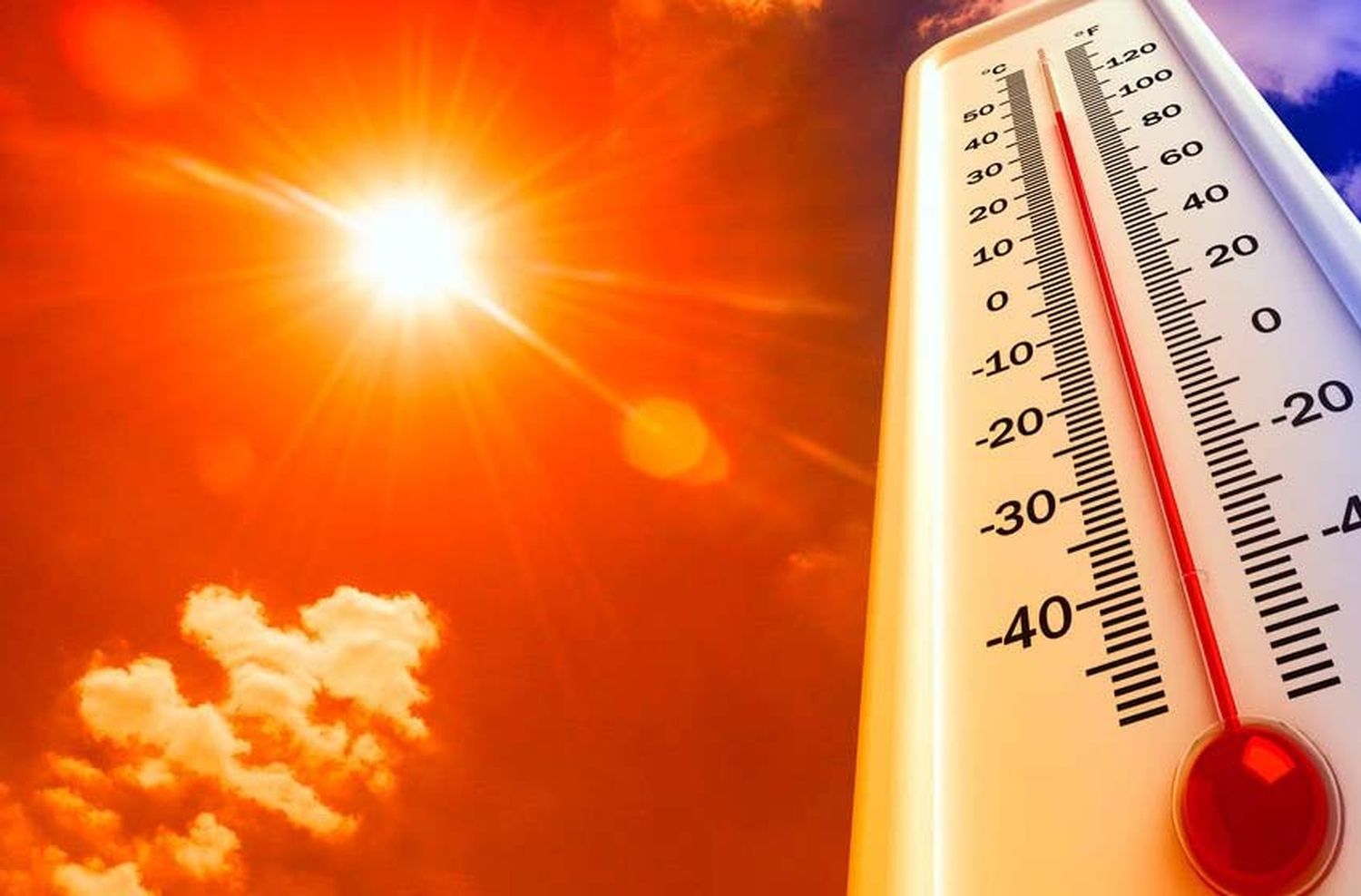 Humo, cortes de luz y 40 grados de temperatura: se viene un miércoles insoportable