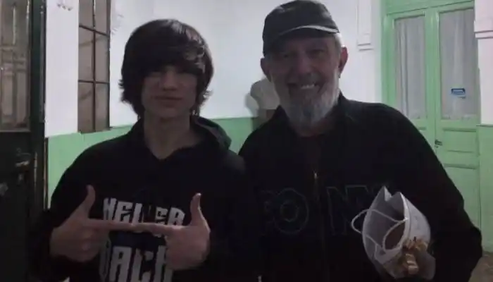 Braian “más que feliz” junto a Lalo Mir