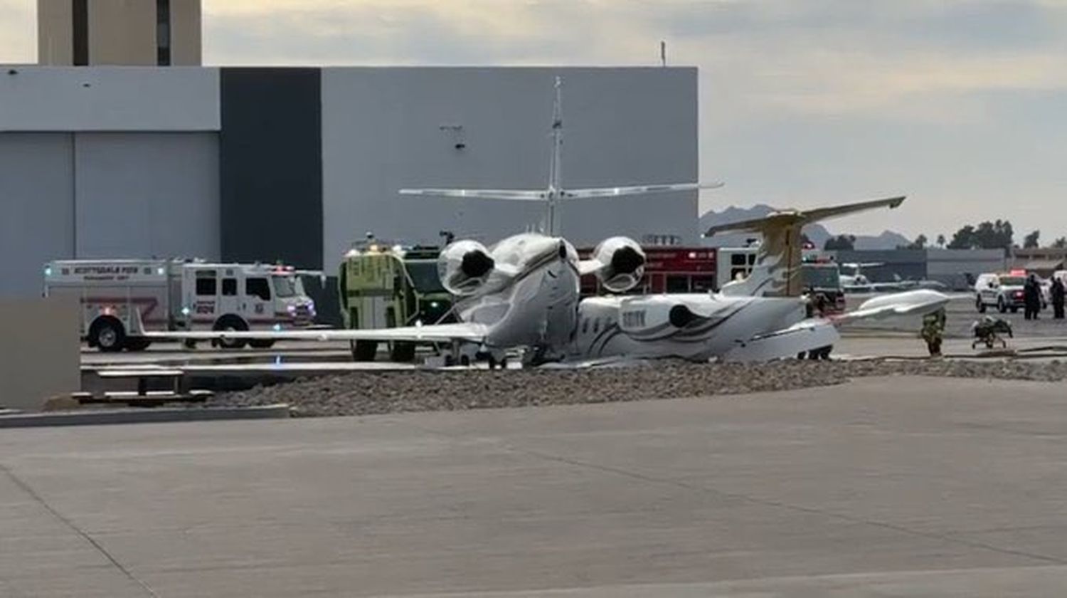 Colisión de dos jets ejecutivos en Scottsdale, Arizona: esto sabemos