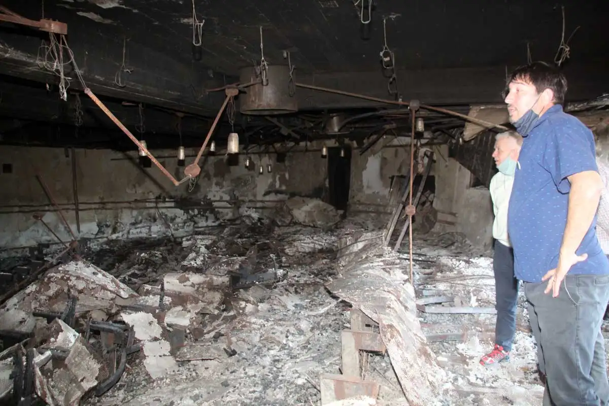 Lo que dejó el incendio en el Auditorium en 2020