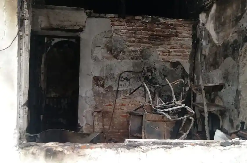 Volver a empezar para una familia tras un incendio