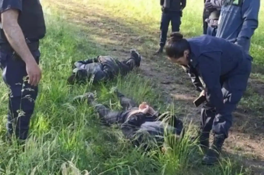 El mometno de la detención