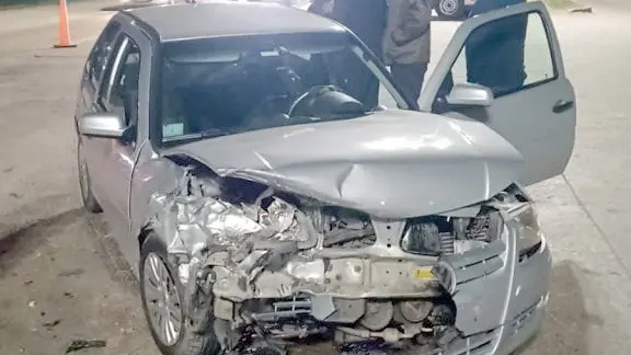 Daños materiales. De importancia registraron los rodados involucrados en la fuerte colisión