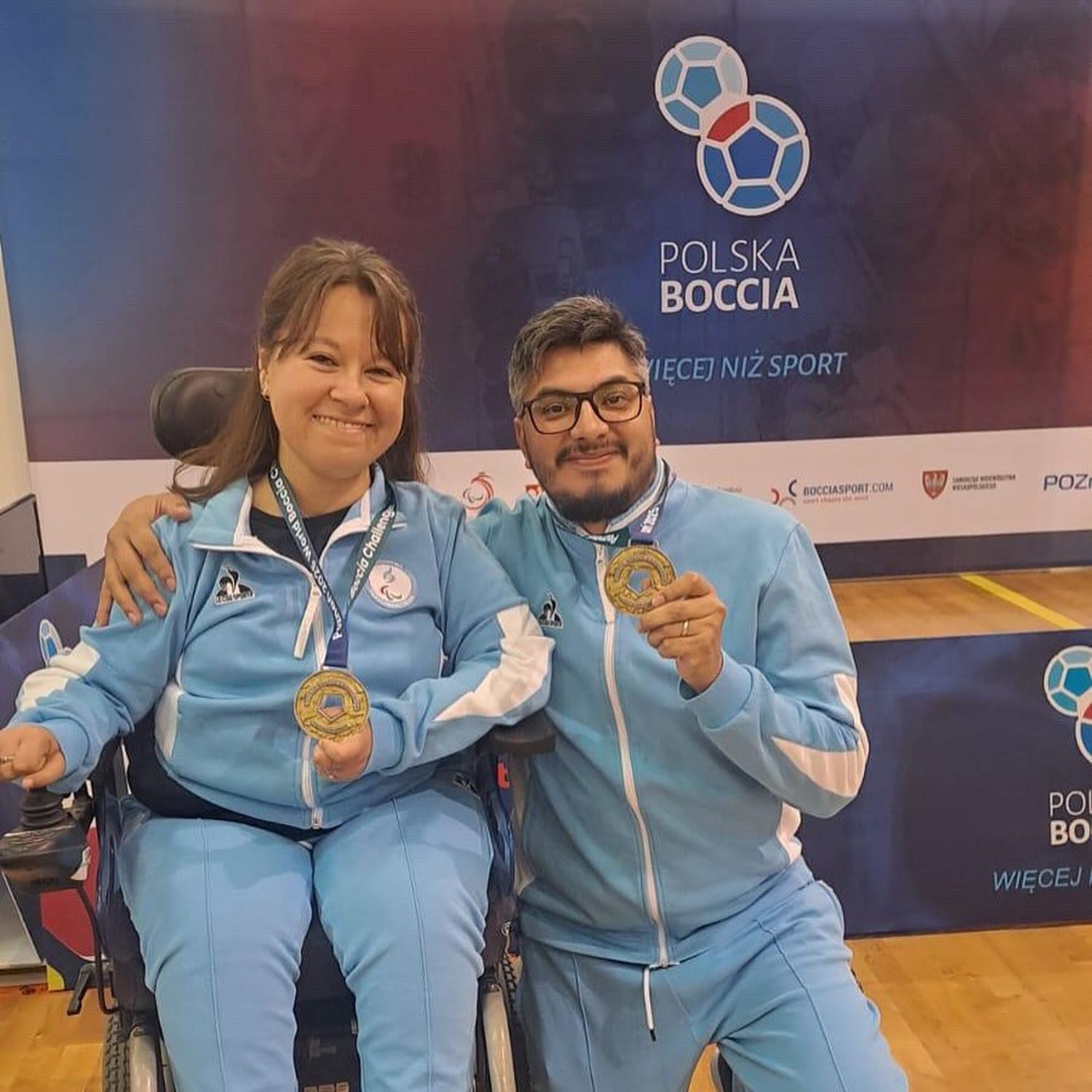 Gran actuación de Stefanía Ferrando y su  compañero