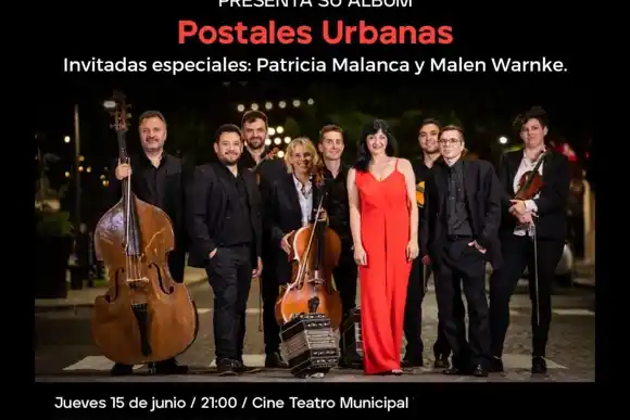 Se presenta “Postales Urbanas”, el nuevo CD de la Orquesta Municipal de Tango