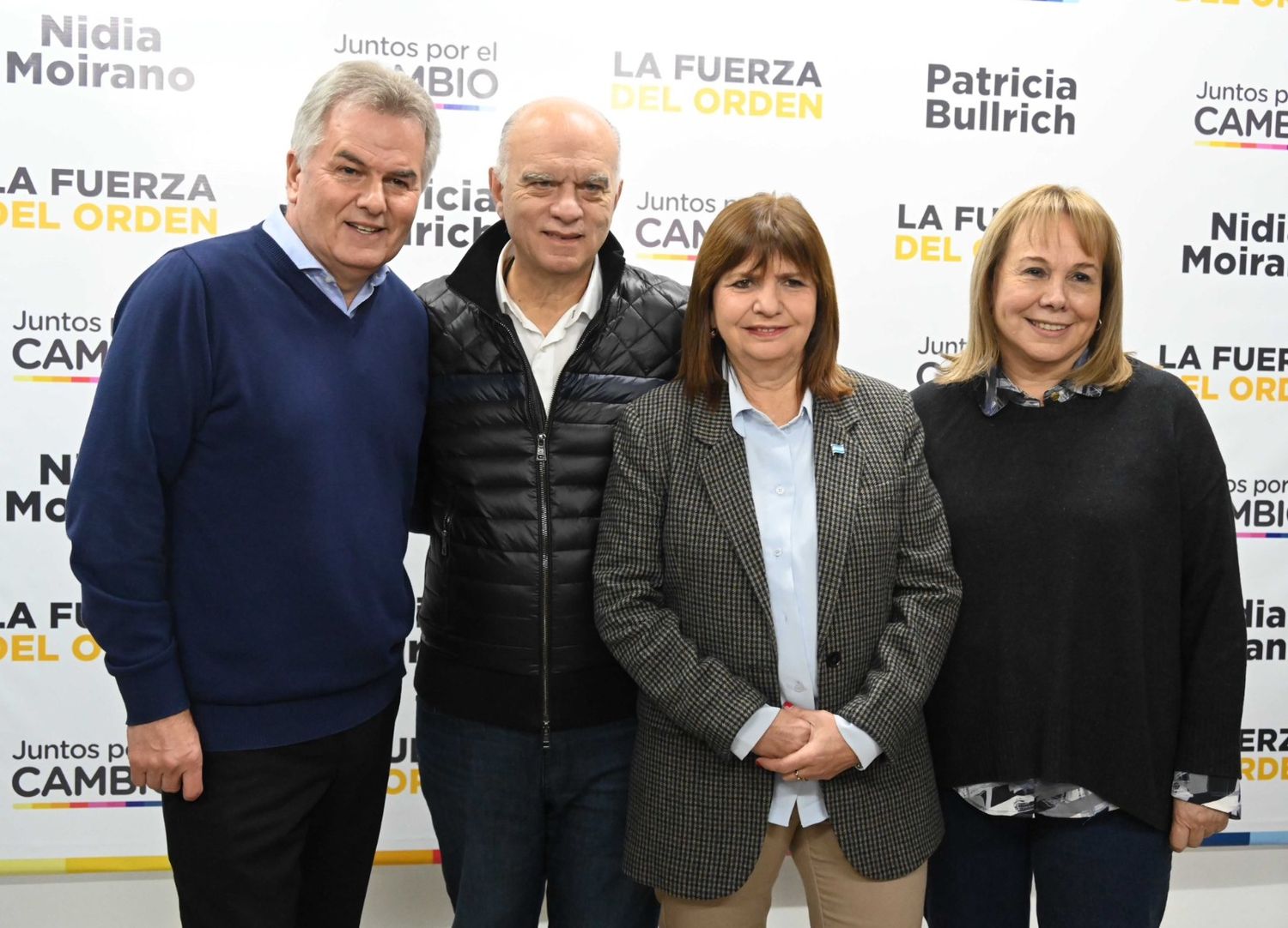 Bullrich y Grindetti apoyaron a Moirano en Bahía Blanca y sorprendieron con una nueva alianza