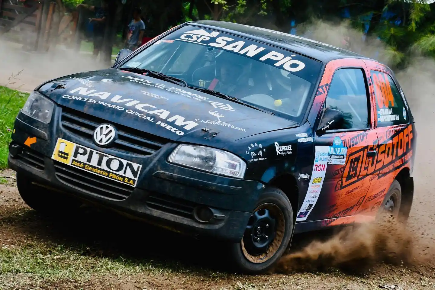 Pilotos de Gualeguay en la ciudad Nueve de Julio