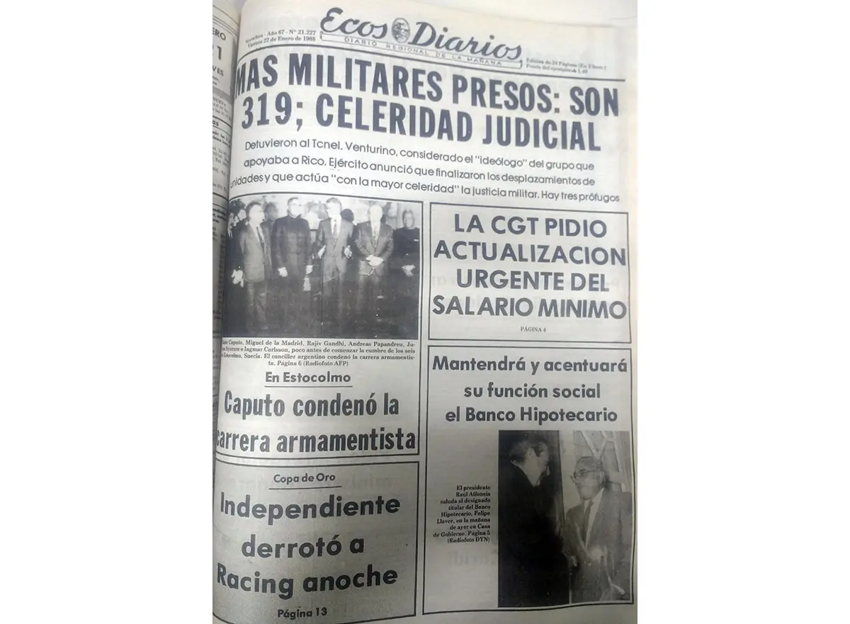 Viernes 22 de enero de 1988